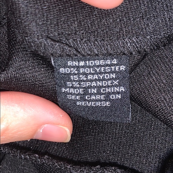 Like new Black skirt juniors 13 lace belt loop - Picture 7 of 10